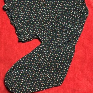 Floral ‘Mustard Seed’ Cropped Long Sleeve